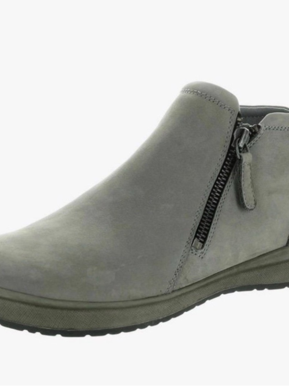 new josef seib gray suede boots  size 9
